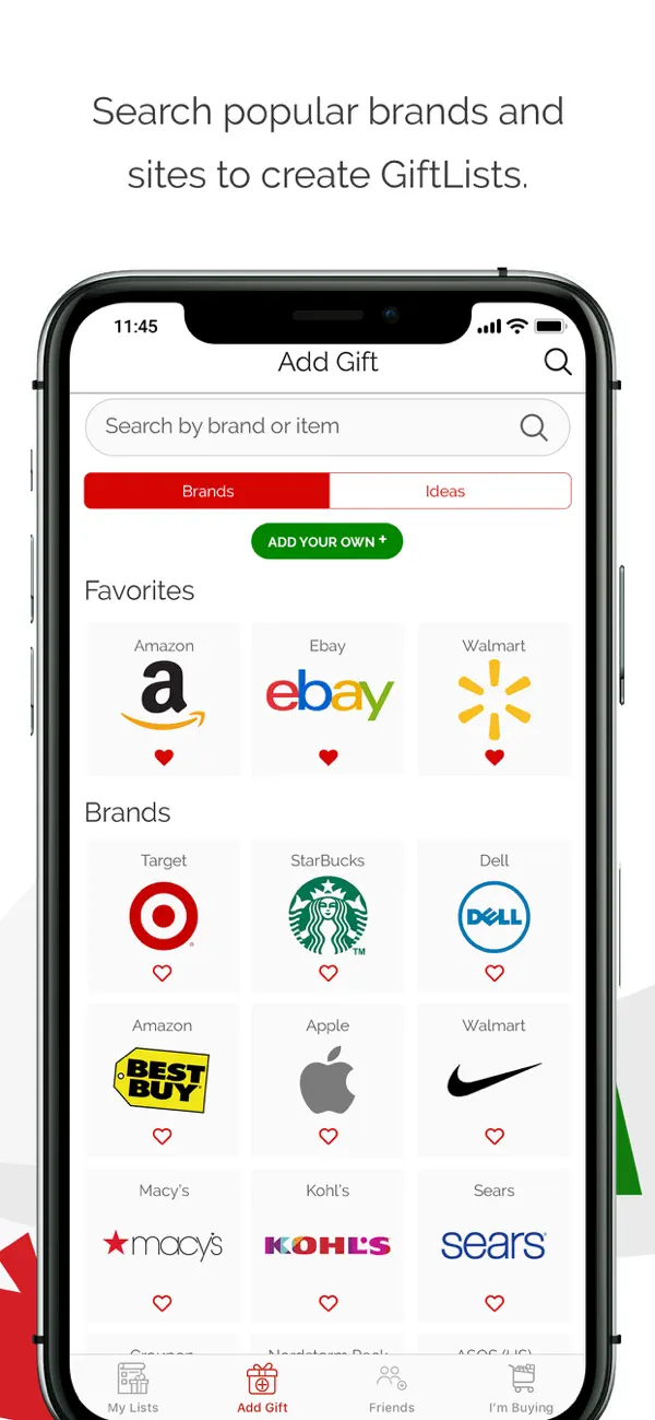 Giftlist official store screenshot 3